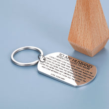 将图片加载到图库查看器,Keychain to My Husband Boyfriend Men Fiance Couple-gift from Wife Girlfriend Women Fiancee Valentine when I Say I Love You More Anniversary Birthday Present Keyring for Him Accessories