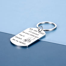 将图片加载到图库查看器,Dad Gifts for Fathers Day Keychain from Daughter Teen Girls Birthday Gift for Daddy Husband Father in Law from Wife Wedding Christmas Stepdad Tag for Men Papa Thanksgiving Valentine Stocking Stuffer