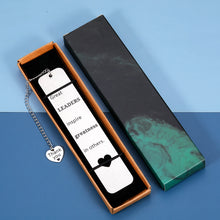 将图片加载到图库查看器,Great Leader Boss Day Gifts for Women Men Appreciation Bookmark for Mentor Manager Christmas Birthday Inspirational Supervisor Principal Gift for Promotion Retirement Thanksgiving from Employees