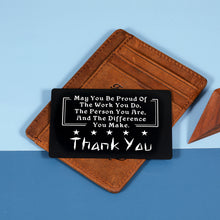 将图片加载到图库查看器,Going Away Thank You Gift for Coworkers Friends Wallet Card Insert Employee Teacher Appreciation Gifts the Office Retirement Gifts for Boss Leader Nurse Inspirational Farewell Gifts for Women Men