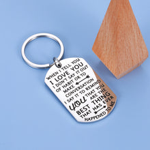将图片加载到图库查看器,Valentine Gifts I Love You Couple Keychain for Boyfriend Husband Him from Girlfriend Wife Her Anniversary Birthday Christmas Gifts for Fiancee Fiance Wedding Present for Bride Groom Women Men Jewelry