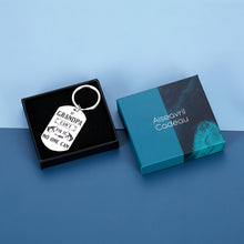 将图片加载到图库查看器,Grandpa Christmas Gifts Keychain from Grandson Granddaughter if Grandpa Can't Fix It No One Can Birthday Father's Day Present Charm for Papa Granddad Thanksgiving Valentine's Day Key Ring for Men Him
