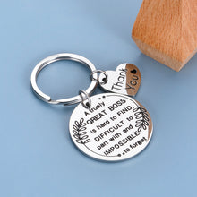 将图片加载到图库查看器,Christmas Boss Lady Gifts Keychain for Women Men Birthday Farewell Thank You Retirement Pendant for Manager Supervisor Leader Mentor from Coworker Colleague Going Away Goodbye Present Jewelry