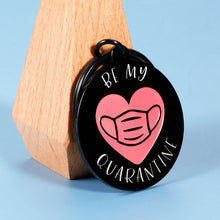 将图片加载到图库查看器,Funny Christmas Gifts for Women Men Boyfriend Girlfriend Birthday Quarantine Gift for Friends I Love You Keychain for Husband Wife Him Her Anniversary Valentine Gifts Fiancé Wedding Gifts Bride Groom