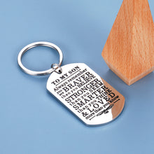 将图片加载到图库查看器,To My Son Inspirational Gifts from Mom Dad Birthday Graduation Coming-of-age Gift for Teen Boys Kids Back to School Anniversary Christmas Motivating Present for Him from Parents Family Jewelry