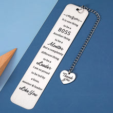 将图片加载到图库查看器,Coworker Farewell Gifts Bookmark for Lady Boss Mentor Leader Employee Appreciation Gifts Going Away Leaving Retirement Promotion Thank You Gifts for Book Lover Supervisor Boss Day Birthday Christmas
