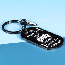 将图片加载到图库查看器,Funny Supernatural Merchandise Gifts Car Keychain for Women Men Winchester Brothers TV Show Supernatural Fans Birthday Graduation Gifts for New Driver Trucker Teen Musician Boys Girls BFF