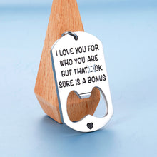将图片加载到图库查看器,Funny Couple Gifts Valentine Anniversary I Love You Keychain for Boyfriend Husband Men from Girlfriend Wife Women Birthday Christmas Gift Wedding Key Ring for Fiance Groom Him from Fiancee Bride Her