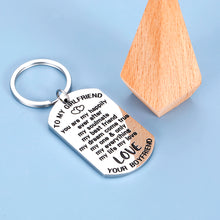 将图片加载到图库查看器,Girlfriend Christmas Gifts for Her Fiancee from Boyfriend Him I Love You Valentine Gifts Couple Keychain for Wife Women Girls Anniversary Birthday Gifts for GF Wedding Gifts for Bride from Groom