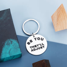 将图片加载到图库查看器,Christmas Birthday Gifts Inspirational Keychain for Women Men BFF Motivational Key Ring for Son Daughter Teens from Mom Dad Coming-of-age Graduation Present for Him Her Pendant for Coworker Colleague