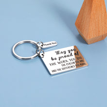 将图片加载到图库查看器,Going Away Gift for Coworker Friends Thank You Farewell Gifts Keychain Employee Teacher Appreciation Gifts for Women Men the Office Retirement Good Bye Gifts for Colleagues Nurse from Leader Boss