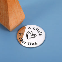 将图片加载到图库查看器,Inspirational Gifts for Women Pocket Hug Token Keepsake Long Distance Relationship Gifts for Son Daughter Christmas Gifts for Students Women Men Friends Birthday Graduation Valentines Back to School