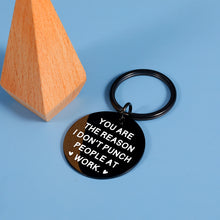 将图片加载到图库查看器,Funny Coworker Gifts for Women Bulk Employee Appreciation Gifts for Coworkers Keychain for Colleagues Boss Christmas Gifts for Men Birthday Valentines Farewell Leaving Going Away Retirement Promotion