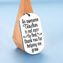 将图片加载到图库查看器,Teacher Keychain Thank You Gift, Back to School Gifts 2022 Teachers Appreciation Day Gifts for Women Men, Birthday Christmas Valentines Day Gifts for Teachers from Students, Teacher Jewelry Gifts Bulk
