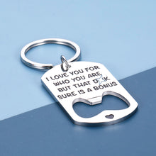 将图片加载到图库查看器,Funny Couple Gifts Valentine Anniversary I Love You Keychain for Boyfriend Husband Men from Girlfriend Wife Women Birthday Christmas Gift Wedding Key Ring for Fiance Groom Him from Fiancee Bride Her