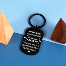 将图片加载到图库查看器,Christmas Gifts for Husband Boyfriend I Love You Keychain for Him Men Anniversary Birthday Gifts from Girlfriend Wife Her Engagement Wedding Gifts for Fiance Groom from Fiancee Bride Jewelry