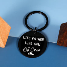 将图片加载到图库查看器,Dad Gifts Keychain from Son Funny, Father's Day Gifts Idea for Men from Son, Birthday Christmas Gifts for Papa Daddy Stepdad from Stepson Teen Boys, Father of the Groom Wedding Gifts