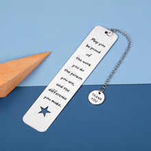 将图片加载到图库查看器,Coworker Thank You Gifts Bookmark Inspirational Gifts for Women Office Retirement Gifts for Men Teacher Employee Appreciation Gifts from Boss Friends Going Away Goodbye Farewell Gifts for Coworkers