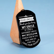 将图片加载到图库查看器,Uncle Gifts from Niece Nephew Thank You for Being My Uncle Keychain Birthday Father’s Day Gifts for Best Uncle Thanksgiving Christmas Gifts Uncle Appreciation Gifts Jewelry