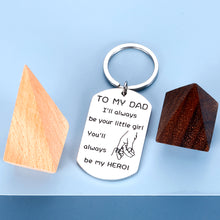将图片加载到图库查看器,Dad Gifts for Fathers Day Keychain from Daughter Teen Girls Birthday Gift for Daddy Husband Father in Law from Wife Wedding Christmas Stepdad Tag for Men Papa Thanksgiving Valentine Stocking Stuffer