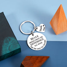 将图片加载到图库查看器,Thank You Gifts for Coworkers Employee Appreciation Gifts Keychain for Women Men Office Retirement Leaving Gifts from Colleague Friend Boss Lady Leader Nurse Teachers Farewell Goodbye Going Away