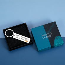 将图片加载到图库查看器,Gag Christmas Gift for Husband from Wife Funny Keychain for Boyfriend Men I Love You Valentine's Day Gifts for Him Anniversary Birthday Gifts for Fiancé Hubby Wedding Gifts for Groom from Bride