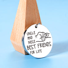 将图片加载到图库查看器,Christmas Gift for Uncle Niece, Uncle Gifts, Birthday Gift for Uncle and Niece, Graduation Gifts for Niece Teen Girls, Best Uncle Keychain, Valentine's Day Gifts for Uncle, Uncle Thank You Gifts
