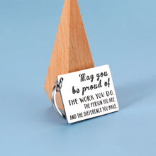将图片加载到图库查看器,Going Away Gift for Coworker Friends Thank You Farewell Gifts Keychain Employee Teacher Appreciation Gifts for Women Men the Office Retirement Good Bye Gifts for Colleagues Nurse from Leader Boss