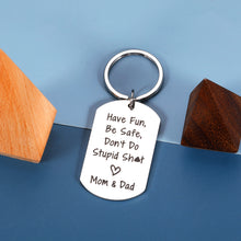 将图片加载到图库查看器,Dont Do Stupid Keychain for Son Daughter Gag Gifts Kids Teen Boys Girls Gifts Idea Funny Christmas Birthday Gifts Him Her