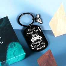 将图片加载到图库查看器,Funny Supernatural Merchandise Gifts Car Keychain for Women Men Winchester Brothers TV Show Supernatural Fans Birthday Graduation Gifts for New Driver Trucker Teen Musician Boys Girls BFF