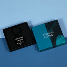 将图片加载到图库查看器,Dad Gifts Keychain from Son Funny, Father's Day Gifts Idea for Men from Son, Birthday Christmas Gifts for Papa Daddy Stepdad from Stepson Teen Boys, Father of the Groom Wedding Gifts