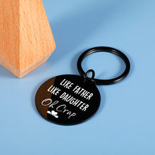 将图片加载到图库查看器,Dad Gifts Keychain from Daughter Funny, Father's Day Gifts Idea from Daughter, Birthday Christmas Gifts for Papa Daddy Stepdad from Stepdaughter Teen Girls, Father of the Bride Wedding Gifts