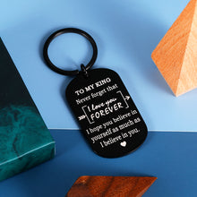 将图片加载到图库查看器,Christmas Gifts for Husband Boyfriend I Love You Keychain for Him Men Anniversary Birthday Gifts from Girlfriend Wife Her Engagement Wedding Gifts for Fiance Groom from Fiancee Bride Jewelry