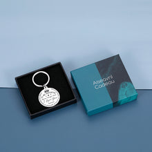 将图片加载到图库查看器,Christmas Gifts to My Daughter Inspirational Keychain for Teen Girls Valentine Birthday Graduation Present Encouraging Key Ring for Women Her from Mom Dad Family Never Forget That I Love You Jewelry