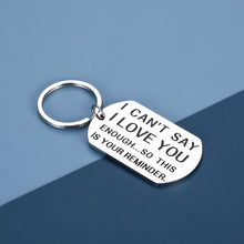 将图片加载到图库查看器,Funny Couple Gift-keychain Boyfriend Girlfriend Christmas Valentine Pendant from Husband Wife Birthday Anniversary Presents for Him Her Fiance Fiancee Engagement Bride Groom Wedding Accessories