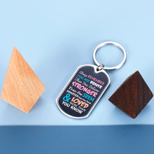 将图片加载到图库查看器,Inspirational Christmas Gifts Keychain Women Men Friends Motivational Gifts for Teen Girls Boys Birthday Graduation Back-to-school Coming-of-age Present for Daughter Son from Dad Mom Family Jewelry