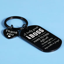 将图片加载到图库查看器,Boss Appreciation Gifts Keychain for Women Men Office Boss Day Thank You Gifts for Leader Mentor PM from Coworker Colleagues Birthday Leaving Going Away Gifts for Manager Retirement Gifts for Him Her