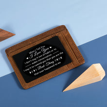 将图片加载到图库查看器,Husband Wife Wallet Insert Card Anniversary Wedding Gifts for Her Him I Love You Birthday Gifts for Boyfriend Girlfriend Engagement Gifts for Fiance Bride from Fiancee Groom Valentine Christmas Gifts