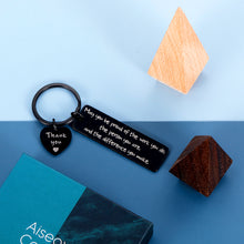 将图片加载到图库查看器,Thank You Gifts for Coworker Appreciation Keychain for Boss Lady Volunteer Birthday Christmas Gifts for Friends Colleague Going Away Goodbye Farewell Retirement Gifts for Coach Nurse Police
