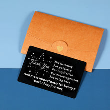 将图片加载到图库查看器,Boss Coworker Christmas Gifts for Women Wallet Insert Card for Supervisor PM Mentor Manager Thank You Gifts Employee Appreciation Gifts Birthday Office Retirement Going Away Farewell Leaving Gifts