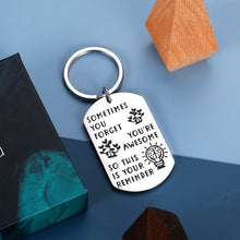 将图片加载到图库查看器,Inspirational Gifts for Women Men Funny Keychain for Best Friend Student Birthday Christmas Appreciation Gift Couples Coworker Boss Thanksgiving Graduation Coming-of-age Present for Son Daughter