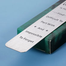 将图片加载到图库查看器,Coworker Leaving Gifts for Colleagues Metal Engraved Bookmark for Coworkers Work Bestie Christmas Birthday Gift for Manager Retirement Farewell Going Away Inspirational Gift for Employee Mentor Leader