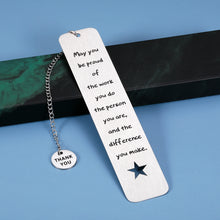 将图片加载到图库查看器,Coworker Thank You Gifts Bookmark Inspirational Gifts for Women Office Retirement Gifts for Men Teacher Employee Appreciation Gifts from Boss Friends Going Away Goodbye Farewell Gifts for Coworkers