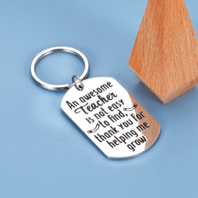 将图片加载到图库查看器,Teacher Keychain Thank You Gift, Back to School Gifts 2022 Teachers Appreciation Day Gifts for Women Men, Birthday Christmas Valentines Day Gifts for Teachers from Students, Teacher Jewelry Gifts Bulk