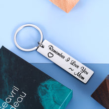 将图片加载到图库查看器,Mother's Day Birthday Keychain from Daughter Son Bride Daughter-in-law Remember I Love You Christmas Anniversary Thanksgiving Wedding Gift Pendant to Mom Stepmother Mom to Be Keyring for Women Her