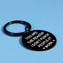 将图片加载到图库查看器,Funny Coworker Gifts for Women Bulk Employee Appreciation Gifts for Coworkers Keychain for Colleagues Boss Christmas Gifts for Men Birthday Valentines Farewell Leaving Going Away Retirement Promotion