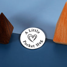 将图片加载到图库查看器,Inspirational Gifts for Women Pocket Hug Token Keepsake Long Distance Relationship Gifts for Son Daughter Christmas Gifts for Students Women Men Friends Birthday Graduation Valentines Back to School