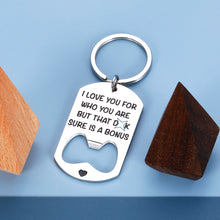 将图片加载到图库查看器,Funny Couple Gifts Valentine Anniversary I Love You Keychain for Boyfriend Husband Men from Girlfriend Wife Women Birthday Christmas Gift Wedding Key Ring for Fiance Groom Him from Fiancee Bride Her