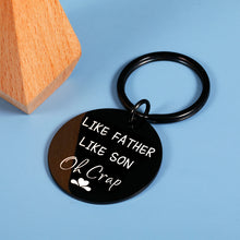 将图片加载到图库查看器,Dad Gifts Keychain from Son Funny, Father's Day Gifts Idea for Men from Son, Birthday Christmas Gifts for Papa Daddy Stepdad from Stepson Teen Boys, Father of the Groom Wedding Gifts