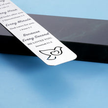 将图片加载到图库查看器,Christian Gifts for Women Inspirational Bible Verse Bookmark for Book Lovers Christmas Gifts for Mom Kids Friends Boys Religious Gifts Pastor Appreciation Gifts Spiritual Gifts for Women Baptism Gifts